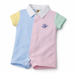 Four Piece Body Suit for Baby Boy - Cotton Outfit (0–9M)