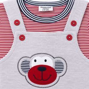 F/S T-Shirt with Gallice for Baby Boy - Cotton Outfit (0–12M)