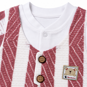 S/S Fancy T Shirt with Shorts for Baby Boy - Cotton Outfit (0–12M)