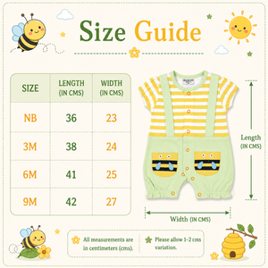 S/S Romper for Baby Boy - Cotton Outfit (0–9M)
