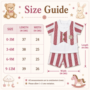 S/S Fancy T Shirt with Shorts for Baby Boy - Cotton Outfit (0–12M)