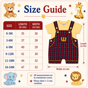 S/S T Shirt with Dungeree for Baby Boy - Cotton Outfit (0–24M)
