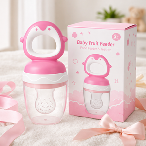Baby Den Bite Trauner - Multi-Color, Silicone BPA-free Feeder