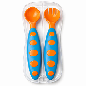 Baby Den Feeding Spoon Set | Soft Silicone, Multi-Colour Spoons for Babies