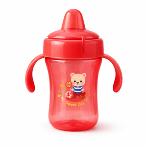 Baby Den Portable Sippy Cup 240ml | BPA-Free, Multi-Colour, Lightweight
