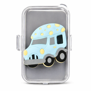Baby Den Car Teether - BPA Free Silicone, Multi-colour