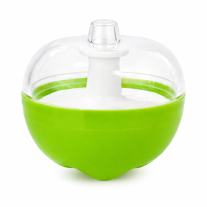 Baby Den Apple Shape Powder Box with Soft Puff - Baby Girls & Boys