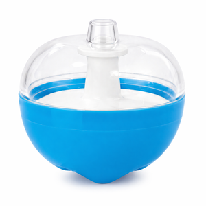 Baby Den Apple Shape Powder Box with Soft Puff - Baby Girls & Boys
