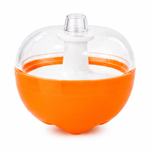 Baby Den Apple Shape Powder Box with Soft Puff - Baby Girls & Boys