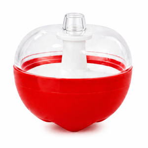 Baby Den Apple Shape Powder Box with Soft Puff - Baby Girls & Boys