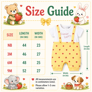 F/S Romper - Baby Girl Cotton Outfit (0–9M)