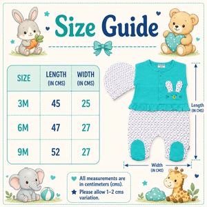 F/S Romper with Cap - Baby Girl Cotton Outfit (0–9M)