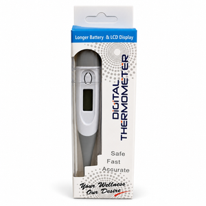 Baby Den Digital Thermometer | Fast & Accurate Temperature Monitor, Multi-Color