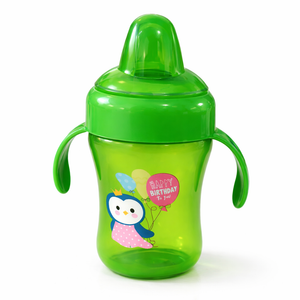 Baby Den Portable Sippy Cup 240ml | BPA-Free, Multi-Colour, Lightweight