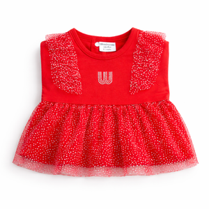 S/S Fancy Baby Dress - Baby Girl Cotton Outfit (0–24M)